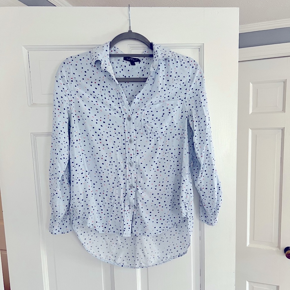 Fun casual blouse for spring!